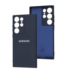 Чехол для Samsung Galaxy S23 Ultra (S918) Silicone Full camera midnight blue