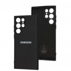 Чехол для Samsung Galaxy S22 Ultra (S908) Silicone Full camera черный
