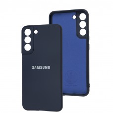 Чохол для Samsung Galaxy S22+ (S906) Silicone Full camera midnight blue