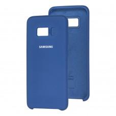 Чехол для Samsung Galaxy S8 (G950) Silky Soft Touch синий