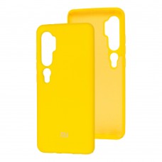 Чехол для Xiaomi Mi Note 10 / Mi Note 10 Pro Silicone Full желтый 