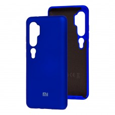 Чехол для Xiaomi Mi Note 10 / Mi Note 10 Pro Silicone Full ультра синий