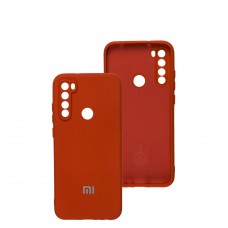 Чохол для Xiaomi Redmi Note 8T Silicone Full camera червоний