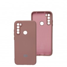 Чехол для Xiaomi Redmi Note 8T Silicone Full camera розовый / pink sand