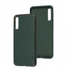 Чехол для Samsung Galaxy A50 / A50s / A30s Leather Xshield army green