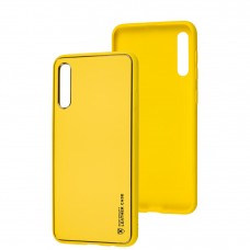 Чохол для Samsung Galaxy A50/A50s/A30s Leather Xshield yellow