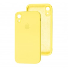 Чехол для iPhone Xr Square Full camera желтый / canary yellow