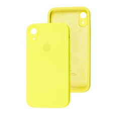 Чехол для iPhone Xr Square Full camera желтый / bright yellow