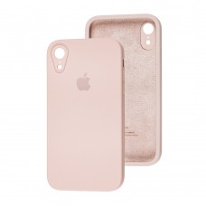 Чехол для iPhone Xr Square Full camera розовый / pink sand
