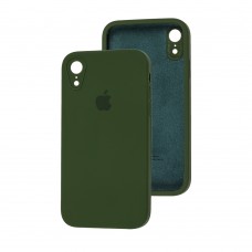 Чехол для iPhone Xr Square Full camera зеленый / army green