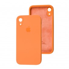 Чехол для iPhone Xr Square Full camera оранжевый / papaya