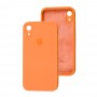 Чохол для iPhone Xr Square Full camera помаранчевий / papaya