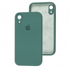 Чехол для iPhone Xr Square Full camera зеленый / pine green