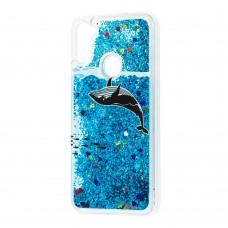 Чохол для Samsung Galaxy A11 / M11 Блискучі вода new кит