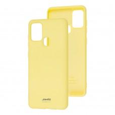Чехол для Samsung Galaxy A21s (A217) SMTT new желтый