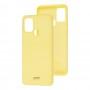 Чехол для Samsung Galaxy A21s (A217) SMTT new желтый