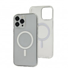Чехол для iPhone 13 Pro Max Clear color MagSafe clear