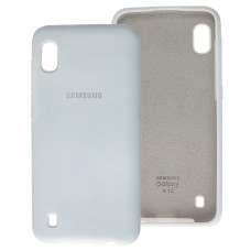Чохол для Samsung Galaxy A10 (A105) Silicone Full білий