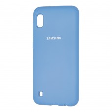 Чехол для Samsung Galaxy A10 (A105) Silicone Full светло-голубой