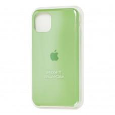 Чохол Silicone для iPhone 11 Premium case mint