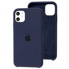 Чохол Silicone для iPhone 11 Premium case midnight blue