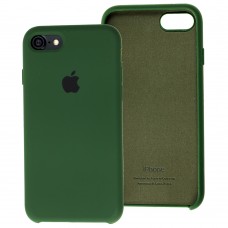 Чехол Silicone для iPhone 7 / 8 / SE20 case atrovirens