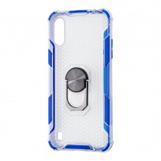 Чехол для Samsung Galaxy A01 (A015) CrystalRing синий