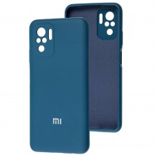 Чохол для Xiaomi Redmi Note 10 / 10s Full camera синій / cosmos blue