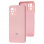 Чохол для Xiaomi  Redmi Note 10 / 10s Full camera рожевий / pink