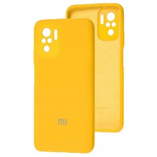 Чохол для Xiaomi Redmi Note 10 / 10s Full camera жовтий / yellow