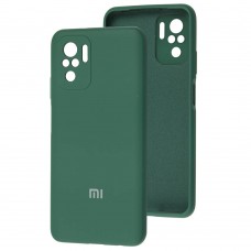 Чохол для Xiaomi  Redmi Note 10 / 10s Full camera зелений / pine green