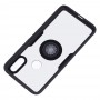 Чехол для Xiaomi Redmi Note 7 Deen CrystalRing с кольцом черный