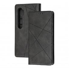 Чохол книжка Business Leather для Xiaomi Mi Note 10 Lite чорний