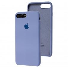 Чехол Silicone для iPhone 7 Plus / 8 Plus case лавандовый серый
