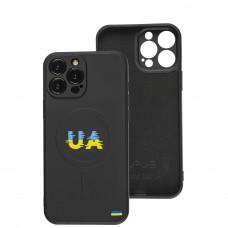Чохол для iPhone 13 Max WAVE Ukraine with MagSafe ukraine blue/yellow