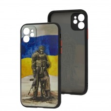 Чехол для iPhone 11 WAVE Ukraine Shadow Matte protector of children