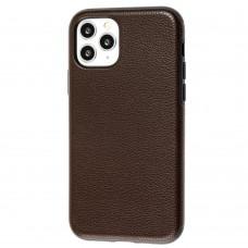 Чехол для iPhone 11 Pro Grainy Leather коричневый