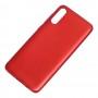 Чохол для Samsung Galaxy A70 (A705) Soft matt темно-червоний