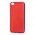 Чехол для Xiaomi Redmi Go Soft матовый темно-красный