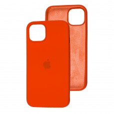 Чехол для iPhone 13 Silicone Full оранжевый / electric orange 