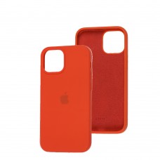 Чехол для iPhone 13 mini Silicone Full оранжевый / electric orange 