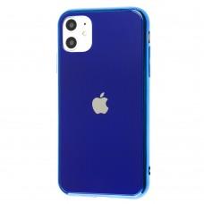 Чохол для iPhone 11 Original glass синій
