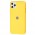 Чехол для iPhone 11 Pro Max New glass желтый