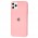 Чохол для iPhone 11 Pro Max New glass рожевий