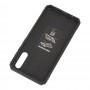 Чехол для Samsung Galaxy A50 / A50s / A30s Serge Ring ударопрочный черный