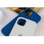 Чохол для iPhone 14 Pro Max Square Full silicone блакитний / blue
