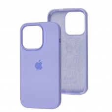 Чохол для iPhone 14 Pro Square Full silicone фіолетовий / elegant purple