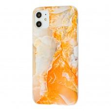 Чохол для iPhone 11 mineral "бурштин"