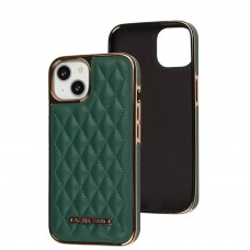 Чехол для iPhone 13 Puloka leather case green