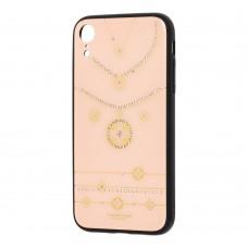 Чехол для iPhone Xr Tybomb ожерелье "розовый песок"
